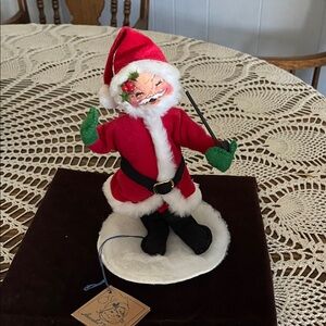 Annalee Jolly Santa in Red and Green